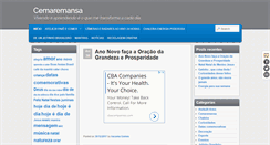 Desktop Screenshot of cemaremansa.com